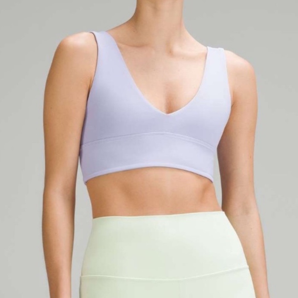 Lululemon Align V-Neck Bra - Lilac